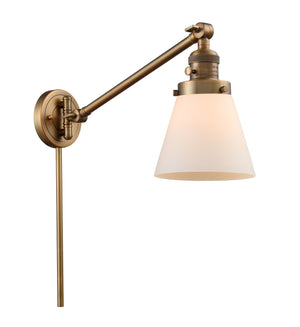 Innovations - 237-BB-G61-LED - LED Swing Arm Lamp - Franklin Restoration - Brushed Brass