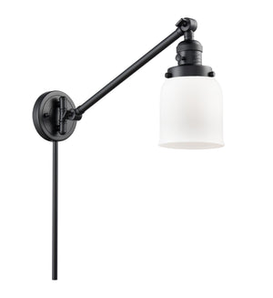 Innovations - 237-BK-G51-LED - LED Swing Arm Lamp - Franklin Restoration - Matte Black