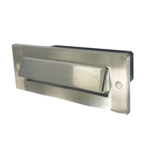 Nora Lighting - NSW-843/32BN - LED Step Light - Brick - Brushed Nickel