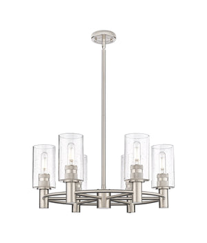 Innovations - 434-6CR-SN-G434-7SDY - LED Chandelier - Downtown Urban - Satin Nickel