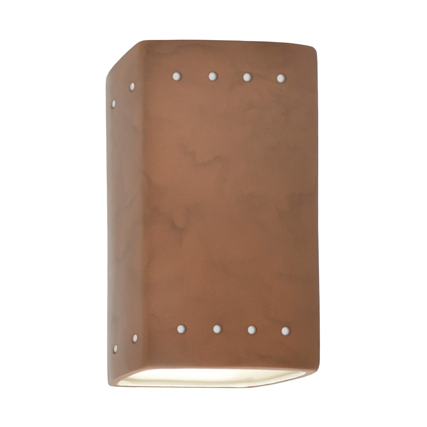 Justice Designs - CER-0920W-TERA - Lantern - Ambiance - Terra Cotta