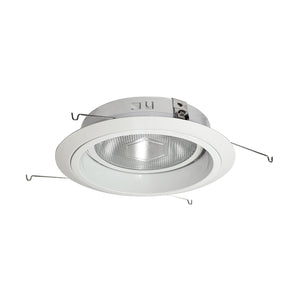 Nora Lighting - NTM-57W/M1 - 6" Par38 Specular Reflectorector W/ Rivet W/ Gimbal Ring - Rec Inc 6" Trim