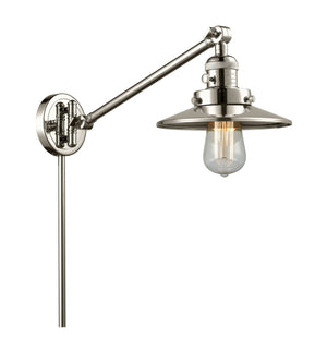 Innovations - 237-PN-M1-PN-LED - LED Swing Arm Lamp - Franklin Restoration - Polished Nickel