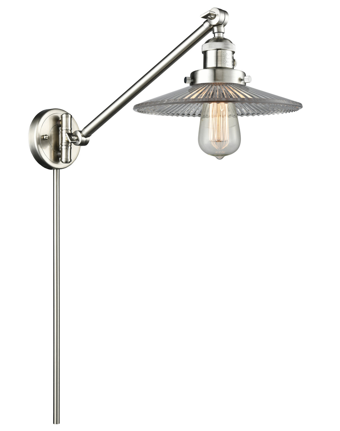 Innovations - 237-SN-G2-LED - LED Swing Arm Lamp - Franklin Restoration - Brushed Satin Nickel