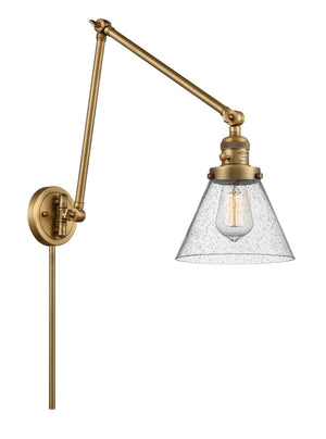 Innovations - 238-BB-G44-LED - LED Swing Arm Lamp - Franklin Restoration - Brushed Brass