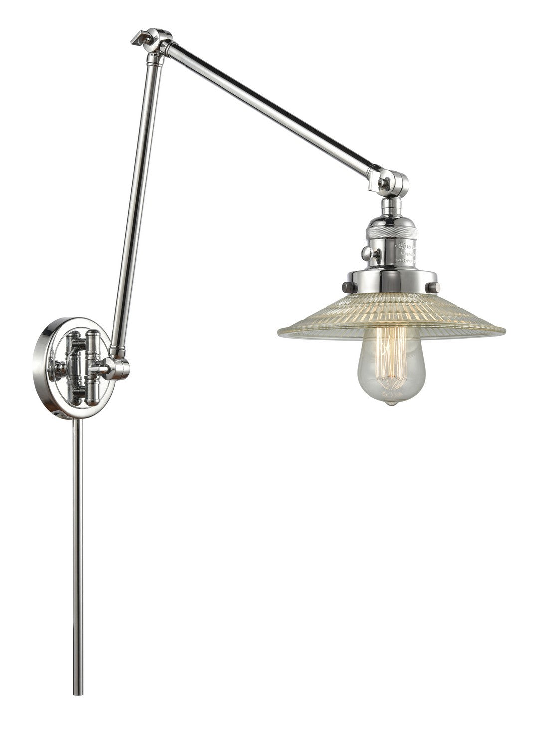 Innovations - 238-PC-G2-LED - LED Swing Arm Lamp - Franklin Restoration - Polished Chrome