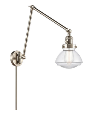 Innovations - 238-SN-G322-LED - LED Swing Arm Lamp - Franklin Restoration - Brushed Satin Nickel