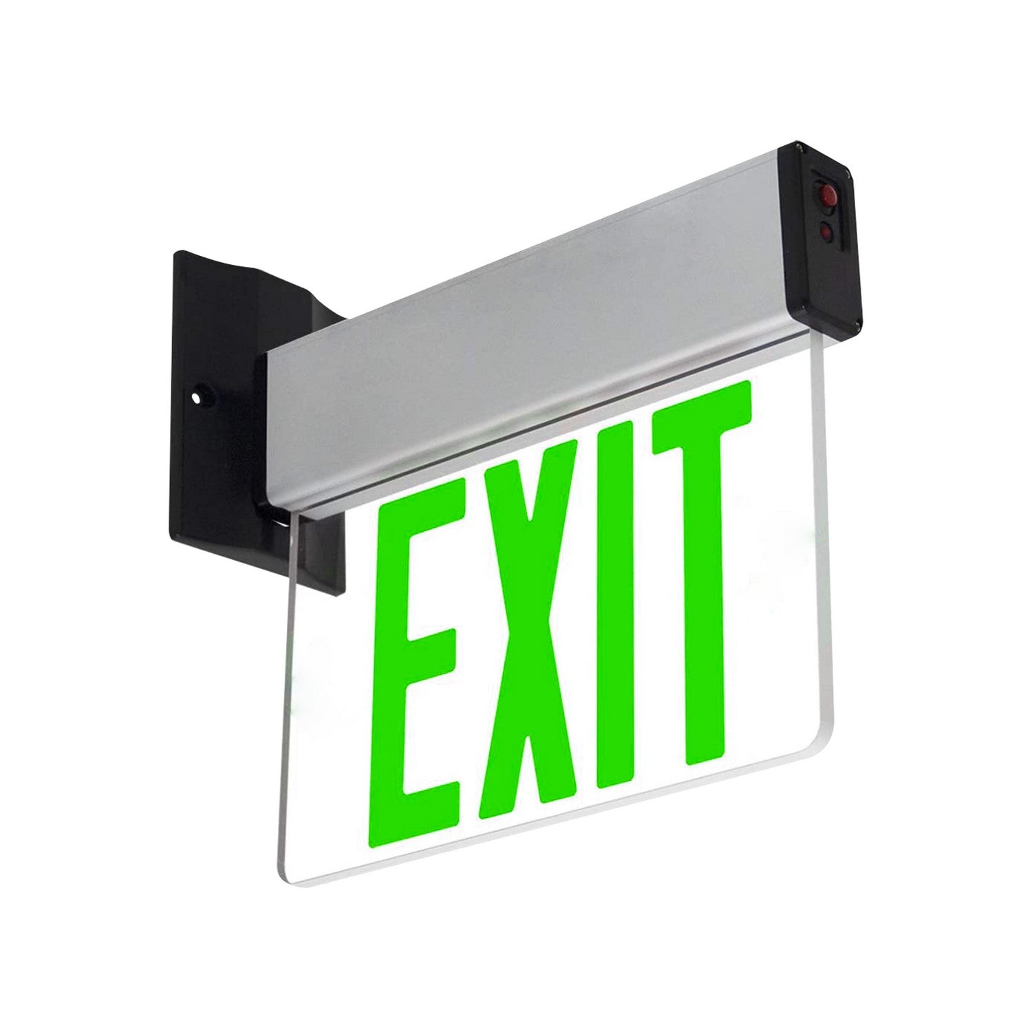 Medinah Power - EDGE-ES-02 - LED Emergency Edge-Lit Exit Sign - White