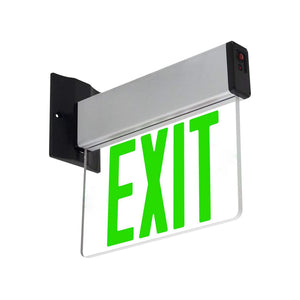 Medinah Power - EDGE-ES-02 - LED Emergency Edge-Lit Exit Sign - White