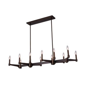 Kalco - 519061VBZ - 12 Light Island Pendant - Tono - Vintage Bronze