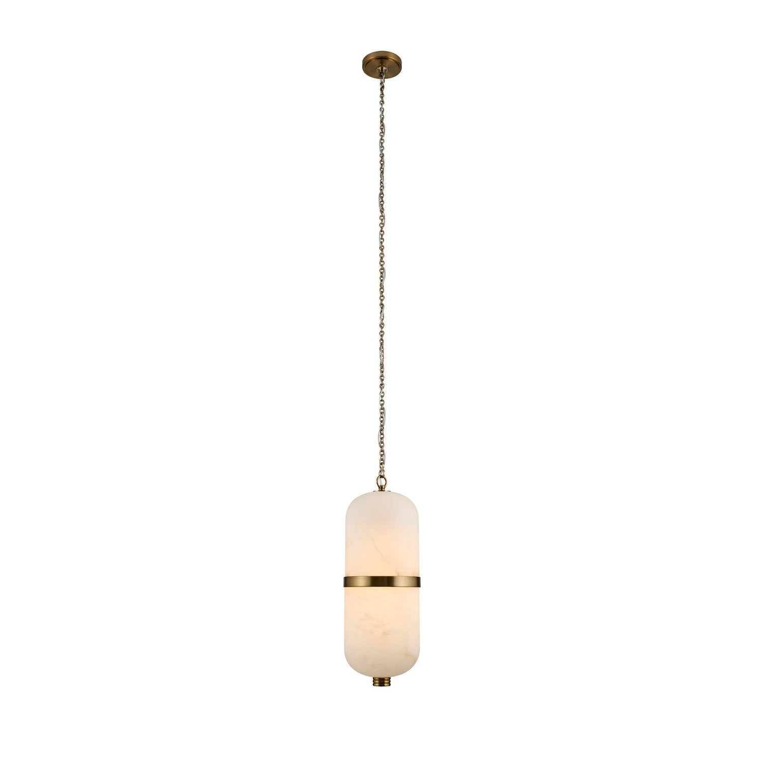 Kalco - 519456WB - LED Pendant - Volterra - Winter Brass