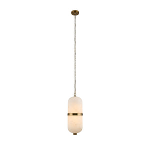 Kalco - 519456WB - LED Pendant - Volterra - Winter Brass