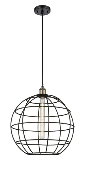 Innovations - 516-1P-BAB-CE-16-BK - LED Pendant - Ballston - Black Antique Brass