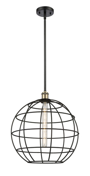 Innovations - 516-1S-BAB-CE-16-BK - LED Pendant - Ballston - Black Antique Brass