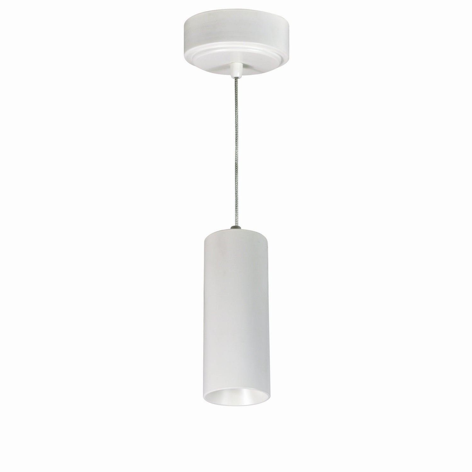 Nora Lighting - NYLM-2C27XWWLE3A - 2"Pendant - Cylinder Ilene - White