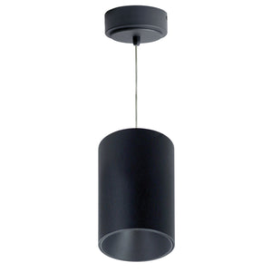 Nora Lighting - NYLM-5C27XBBLE4 - 35W Ilene Cyl Pendant 18/28/42 - Cylinder Ilene - Black