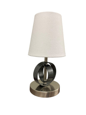 House of Troy - B209-SS/SN - One Light Accent Lamp - Bryson - Supreme Silver/Satin Nickel