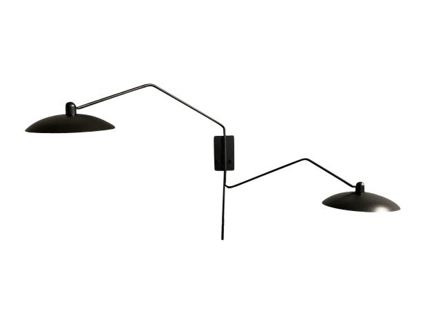 House of Troy - RL276-2-BLK - LED Wall Swing Lamp - Ridgeline - Black