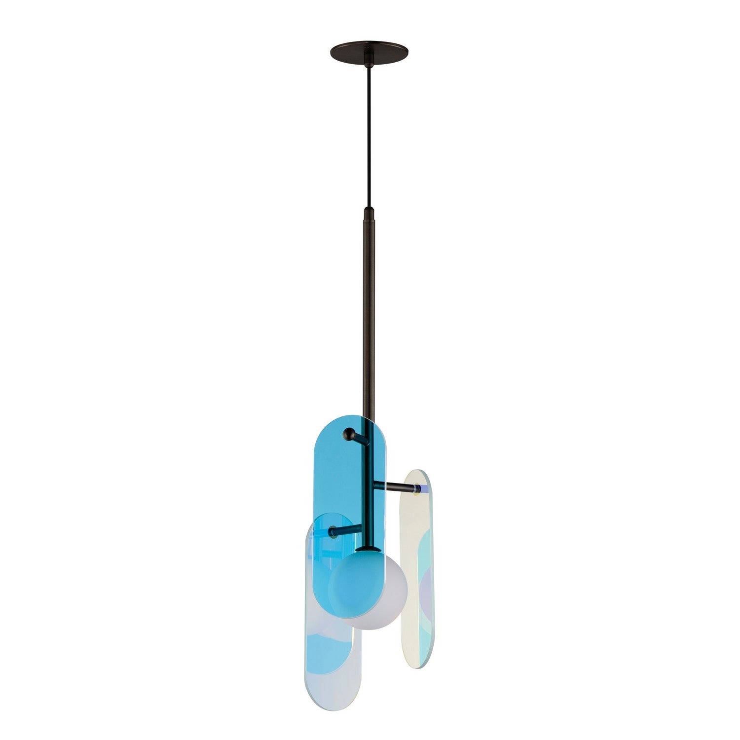 Studio M - SM24812DCBBZ - LED Pendant - Megalith - Glass - Brushed Bronze