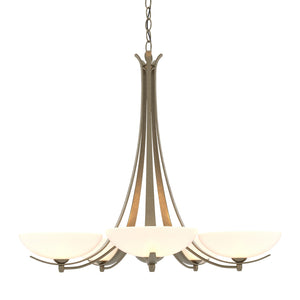 Hubbardton Forge - 101261-SKT-84-GG0123 - Five Light Chandelier - Aegis - Soft Gold