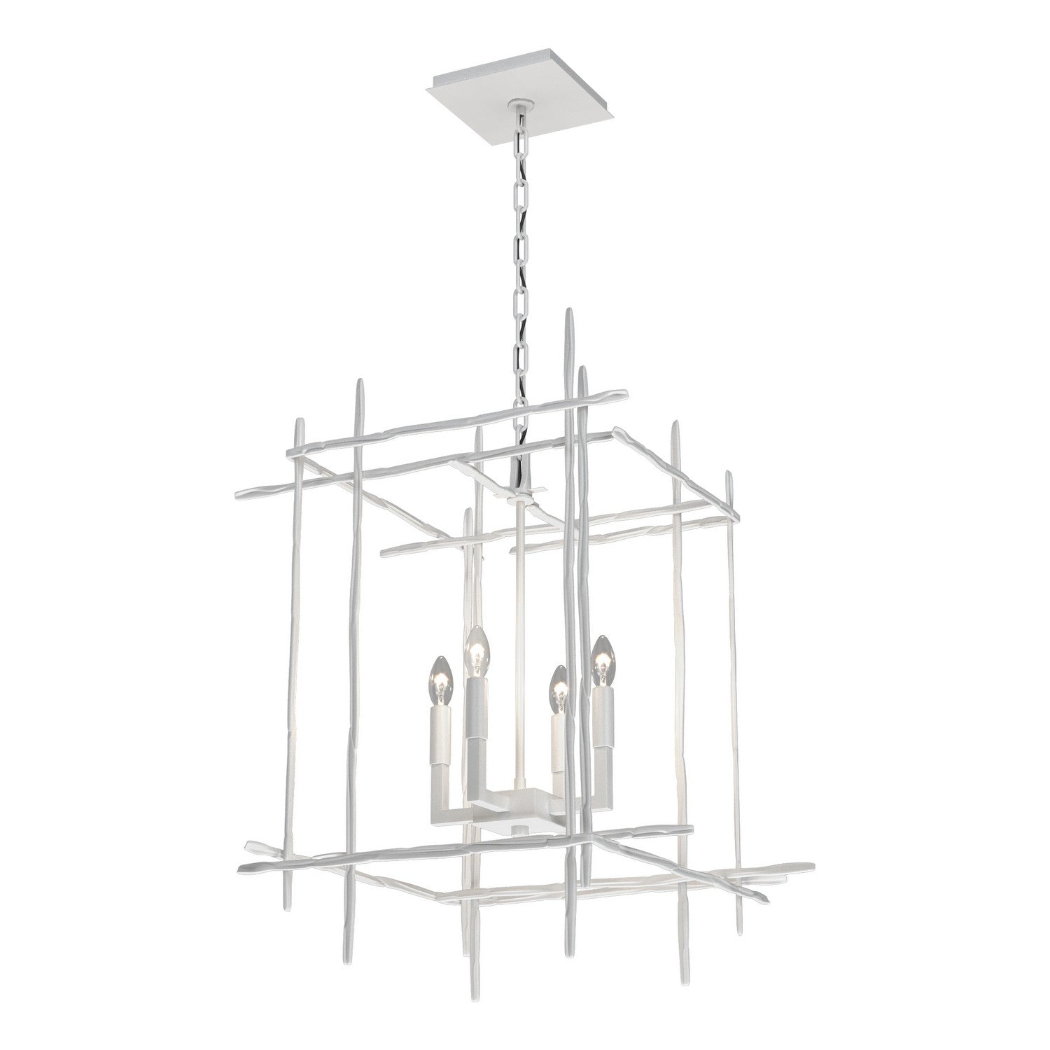 Hubbardton Forge - 101316-SKT-02 - Four Light Chandelier - Tura - White