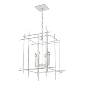 Hubbardton Forge - 101316-SKT-02 - Four Light Chandelier - Tura - White