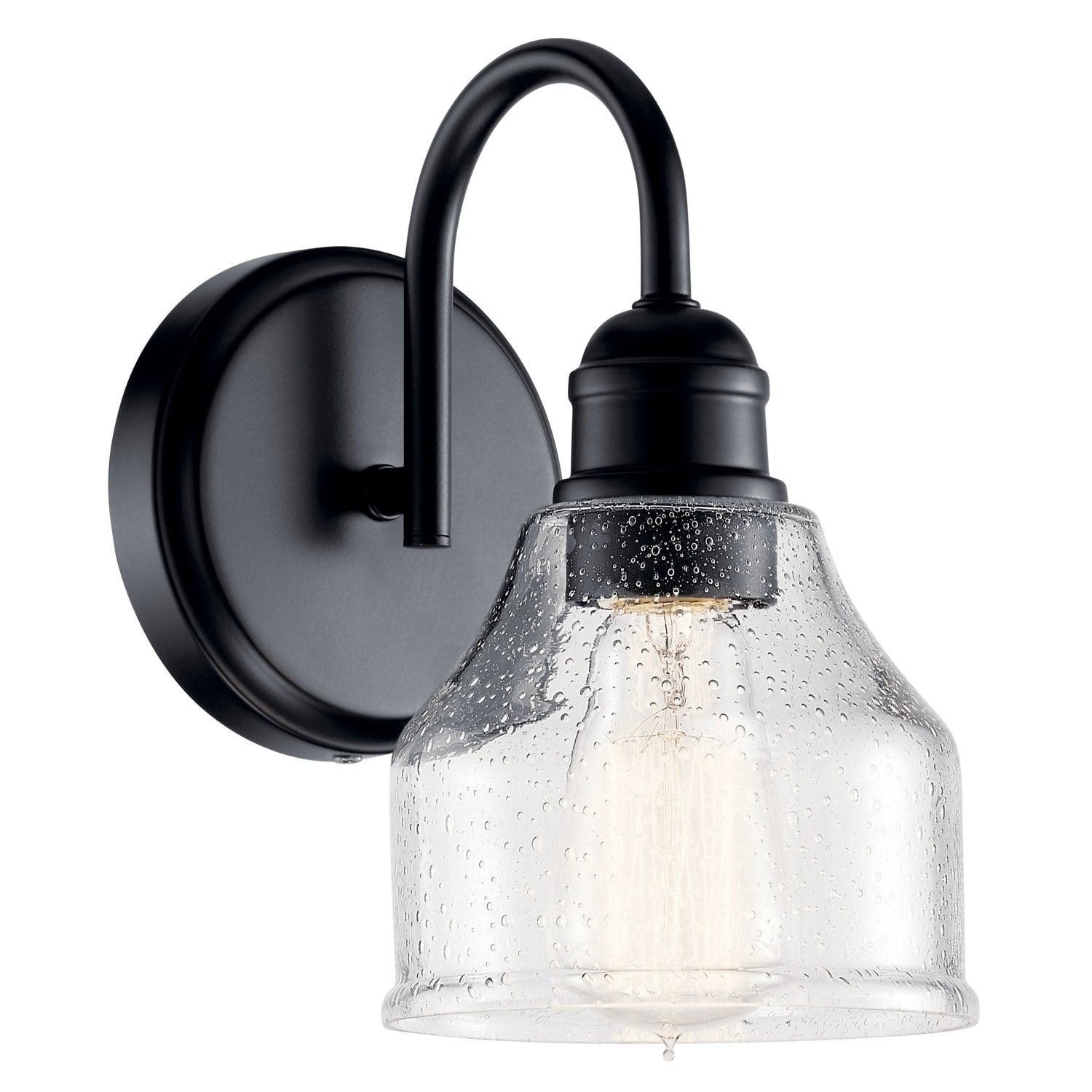 Kichler - 45971BK - One Light Wall Sconce - Avery - Black