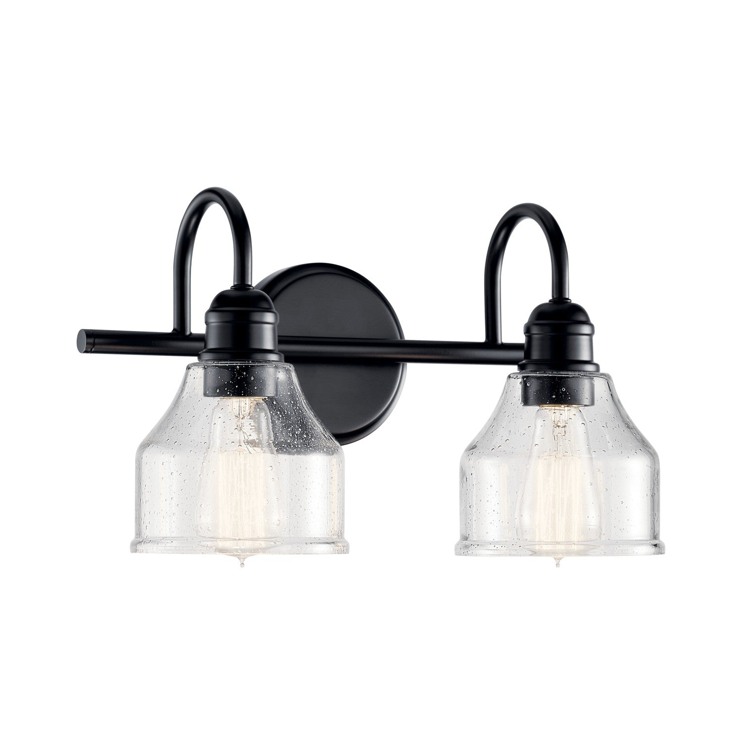 Kichler - 45972BK - Two Light Bath - Avery - Black