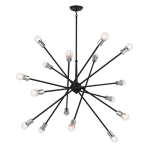 Kichler - 52537BK - 16 Light Chandelier - Armstrong - Black