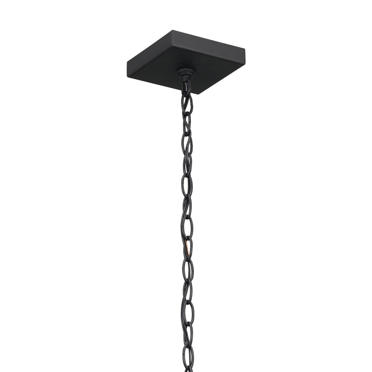 Kichler - 59008BKT - One Light Outdoor Pendant / Semi Flush - Lahden - Black Textured