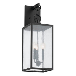 Kichler - 59009BKT - Three Light Outdoor Wall Mount - Lahden - Black