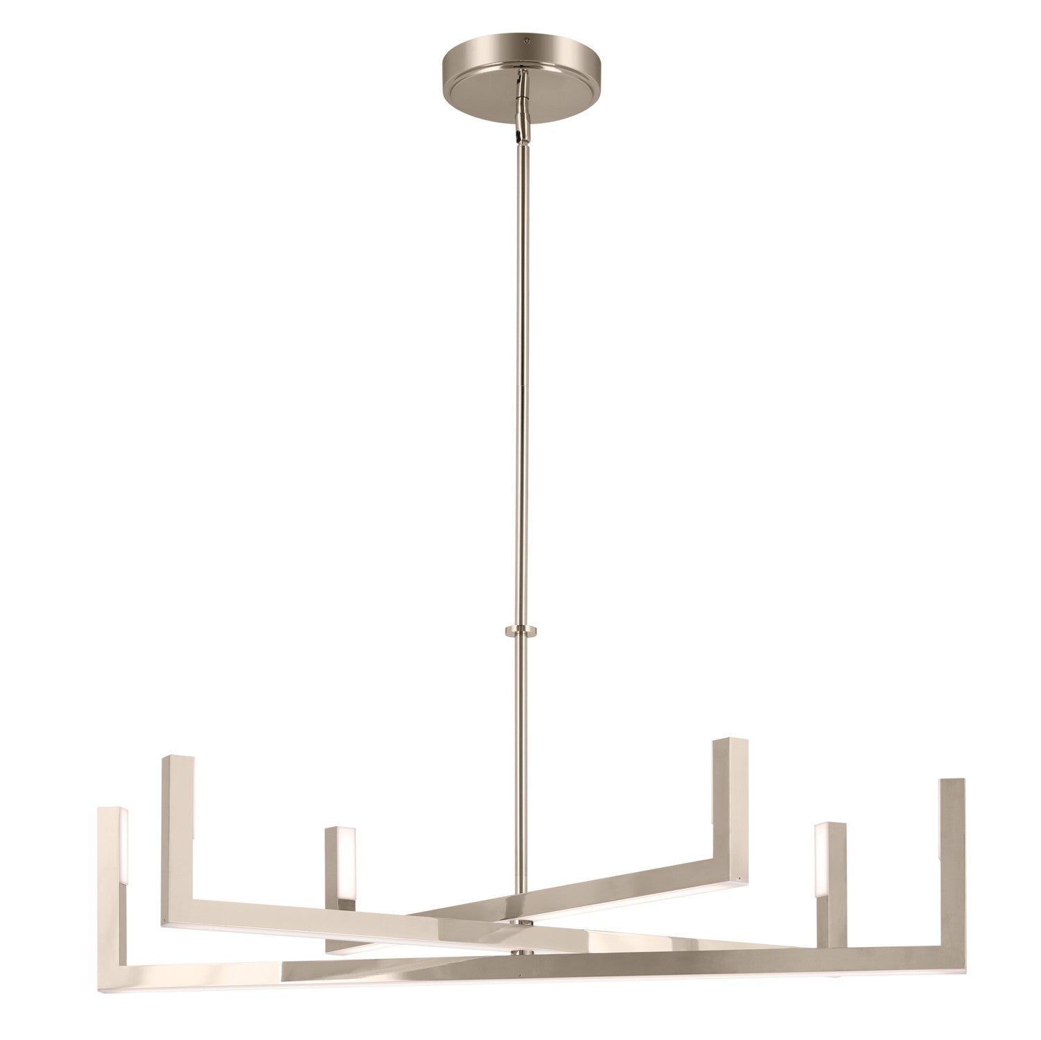 Kichler - 84328PN - LED Chandelier - Priam - Polished Nickel