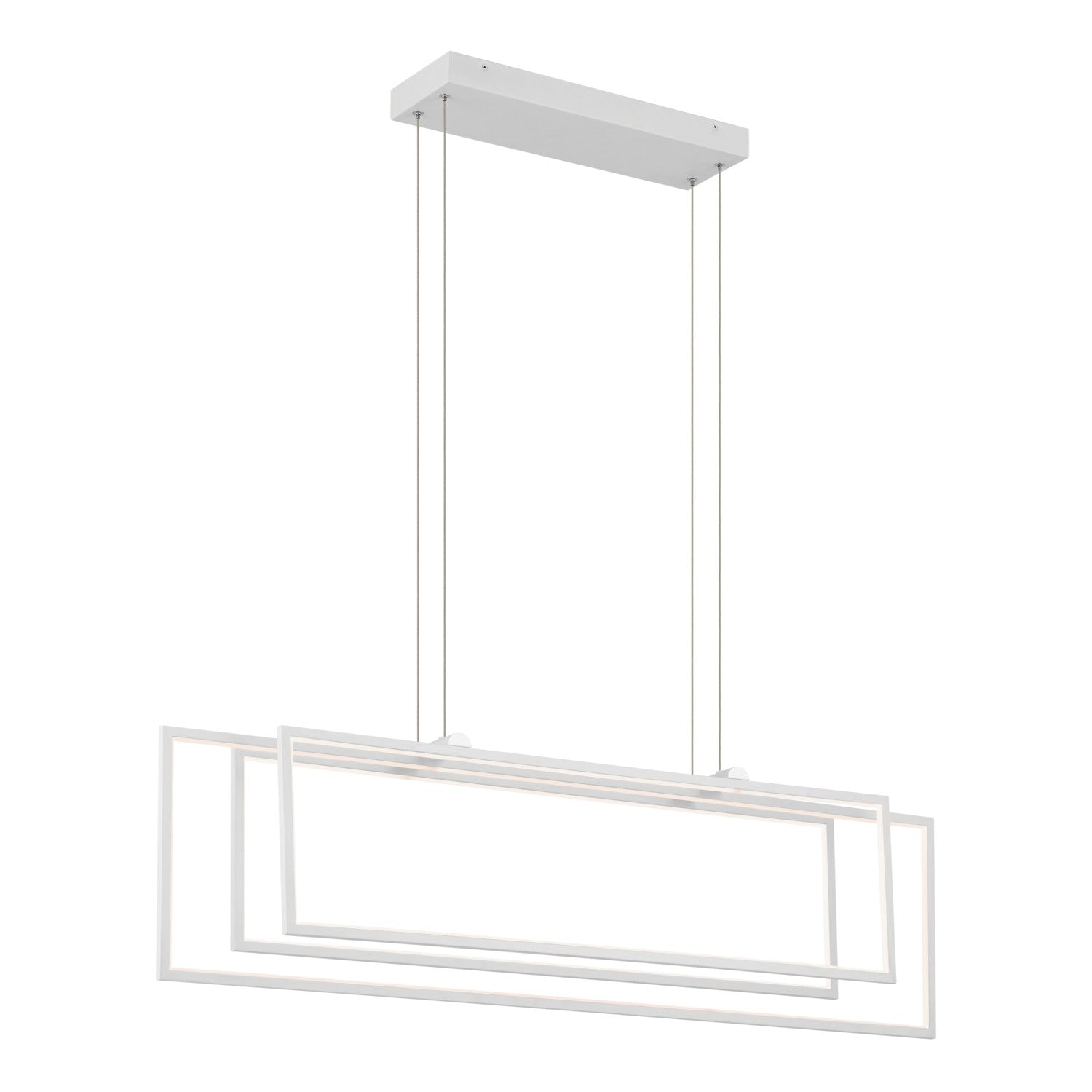 Kichler - 84331WH - LED Linear Chandelier - Jestin - White