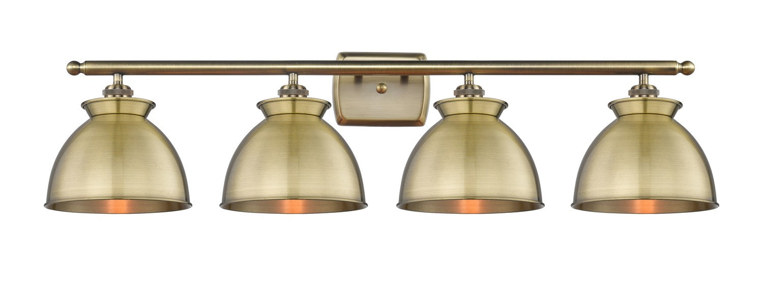 Innovations - 516-4W-AB-M14-AB - Four Light Bath Vanity - Ballston - Antique Brass