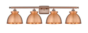 Innovations - 516-4W-AC-M14-AC - Four Light Bath Vanity - Ballston - Antique Copper