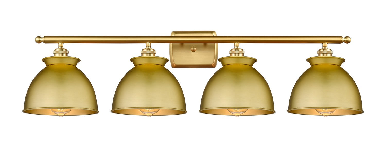 Innovations - 516-4W-SG-M14-SG - Four Light Bath Vanity - Ballston - Satin Gold