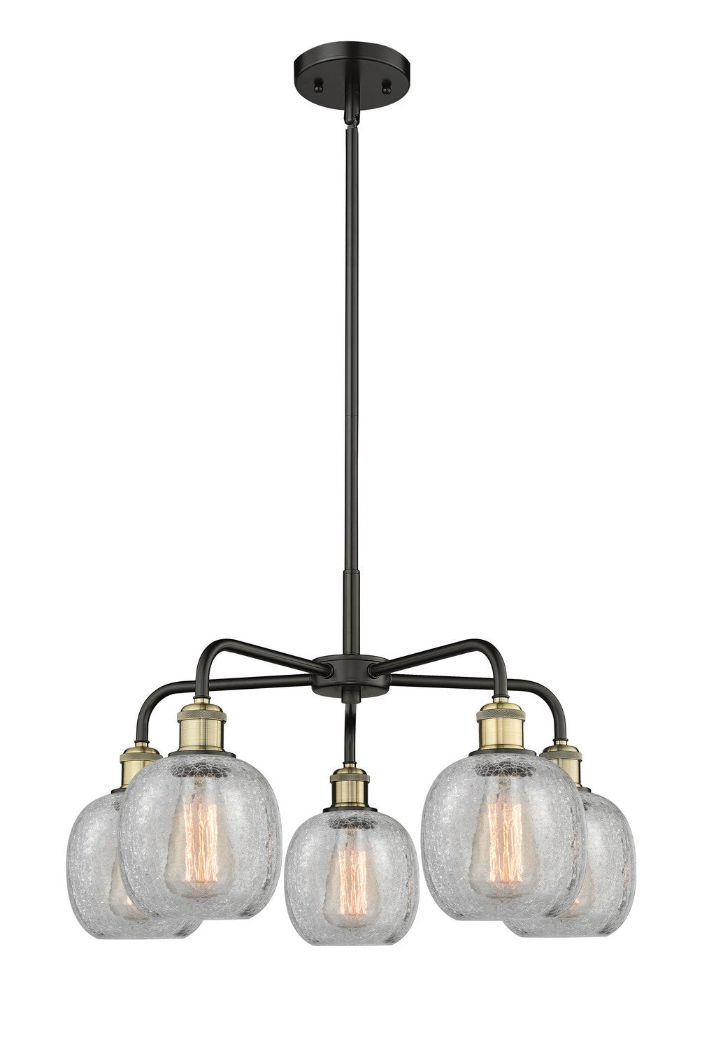 Innovations - 516-5CR-BAB-G105 - Five Light Chandelier - Downtown Urban - Black Antique Brass