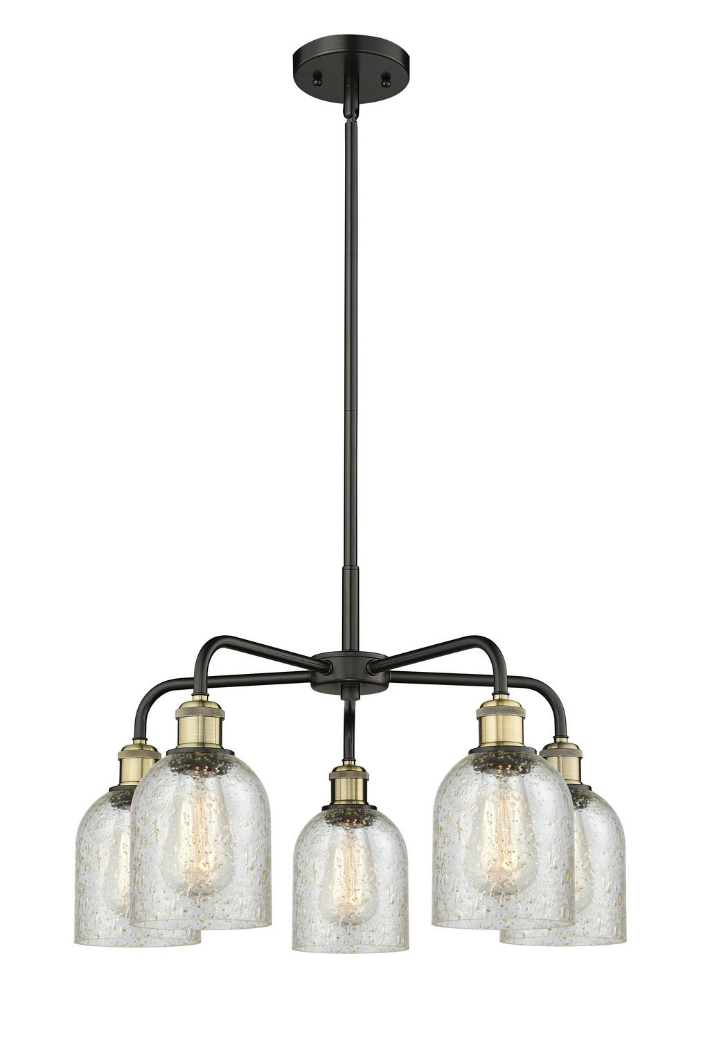 Innovations - 516-5CR-BAB-G259 - Five Light Chandelier - Downtown Urban - Black Antique Brass