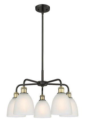 Innovations - 516-5CR-BAB-G381 - Five Light Chandelier - Downtown Urban - Black Antique Brass