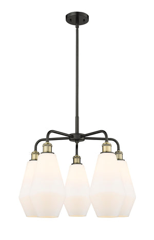 Innovations - 516-5CR-BAB-G651-7 - Five Light Chandelier - Downtown Urban - Black Antique Brass