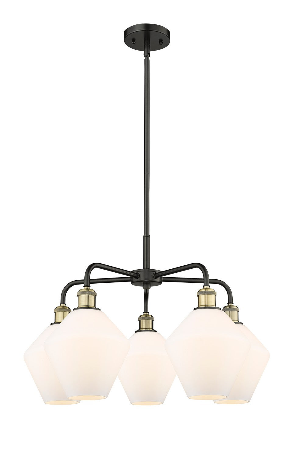 Innovations - 516-5CR-BAB-G651-8 - Five Light Chandelier - Downtown Urban - Black Antique Brass