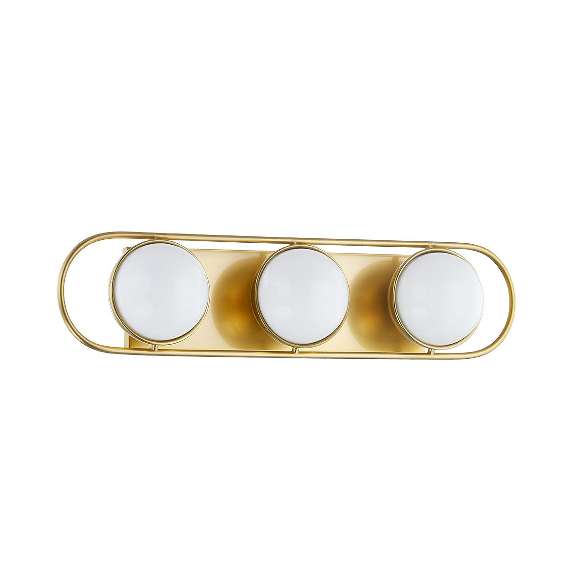 Mitzi - H783303-AGB - Three Light Bath and Vanity - Amy - Aged Brass