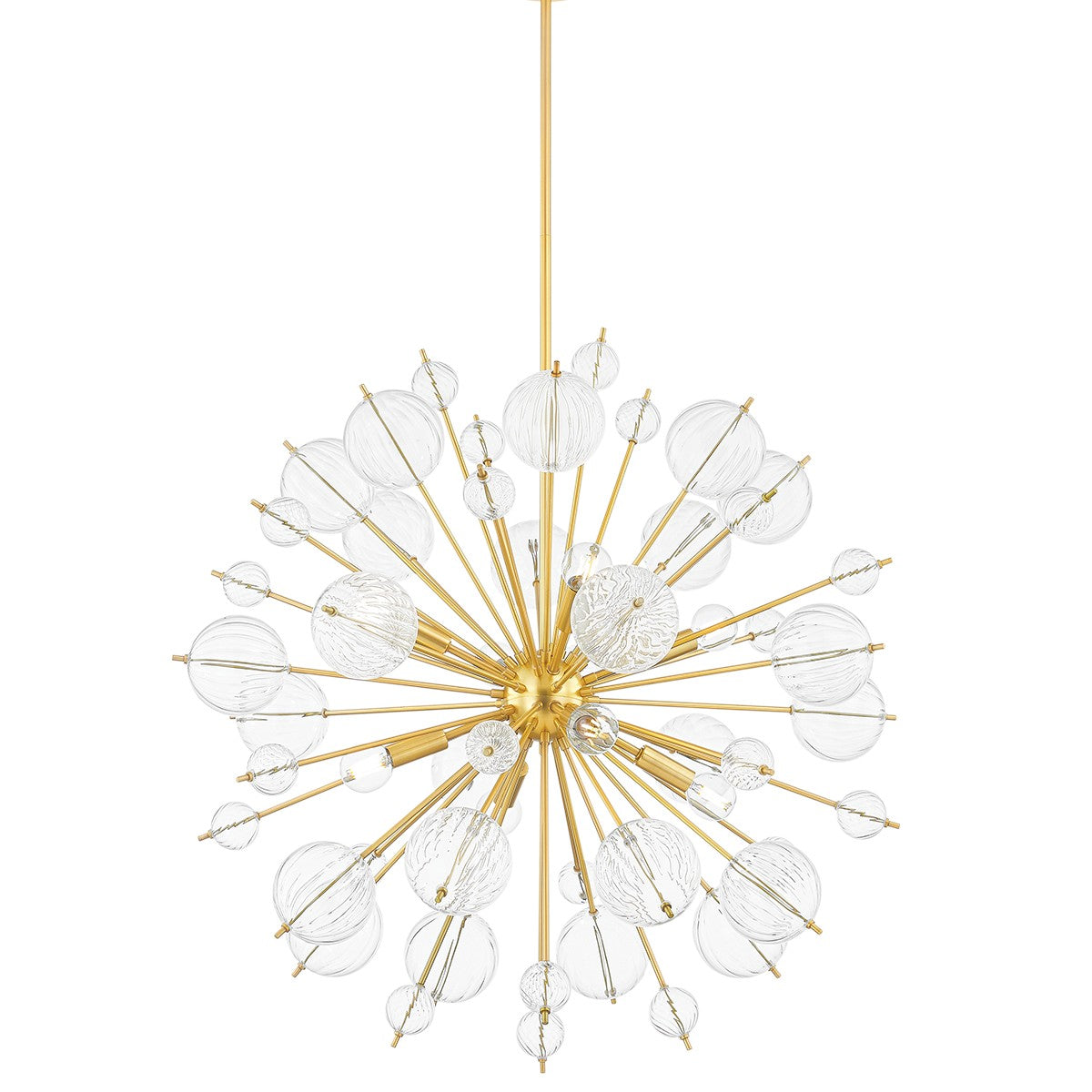 Mitzi - H794808-AGB - Eight Light Chandelier - Linnea - Aged Brass