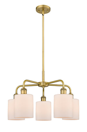 Innovations - 516-5CR-BB-G111 - Five Light Chandelier - Ballston - Brushed Brass