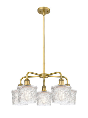 Innovations - 516-5CR-BB-G402 - Five Light Chandelier - Ballston - Brushed Brass