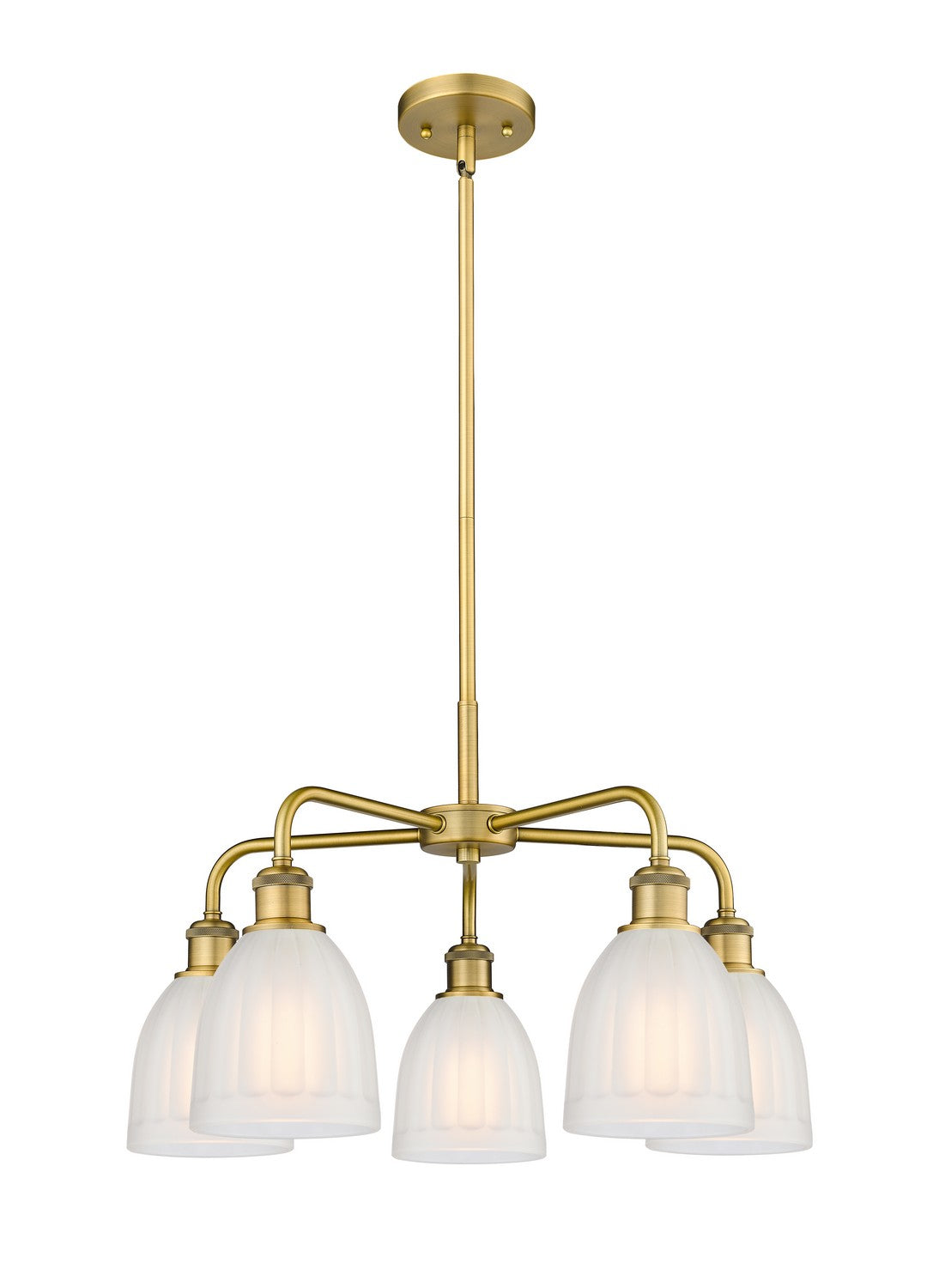 Innovations - 516-5CR-BB-G441 - Five Light Chandelier - Ballston - Brushed Brass