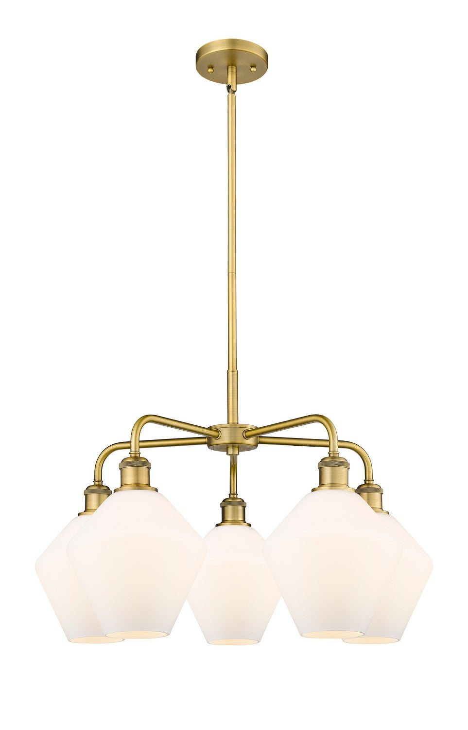 Innovations - 516-5CR-BB-G651-8 - Five Light Chandelier - Ballston - Brushed Brass