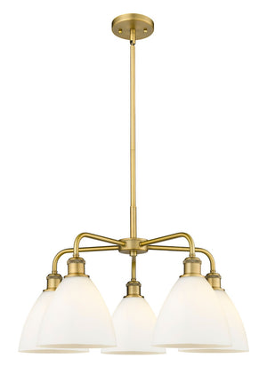 Innovations - 516-5CR-BB-GBD-751 - Five Light Chandelier - Ballston - Brushed Brass