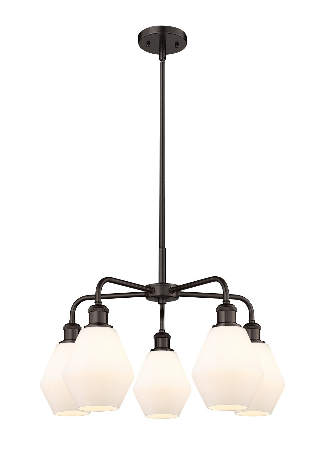 Innovations - 516-5CR-OB-G651-6 - Five Light Chandelier - Ballston - Oil Rubbed Bronze