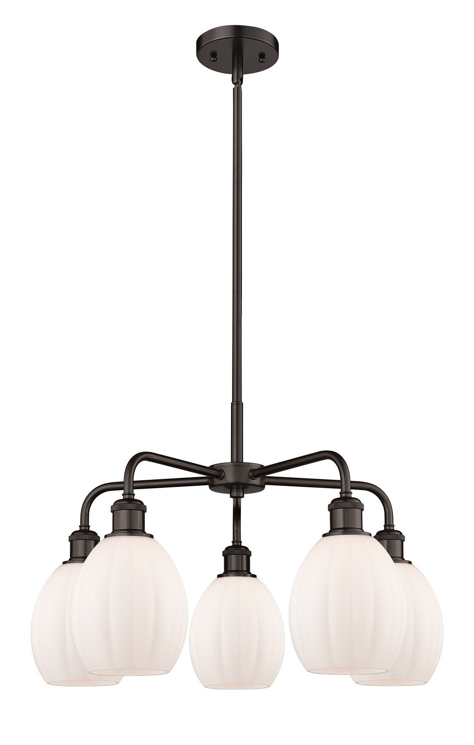 Innovations - 516-5CR-OB-G81 - Five Light Chandelier - Ballston - Oil Rubbed Bronze